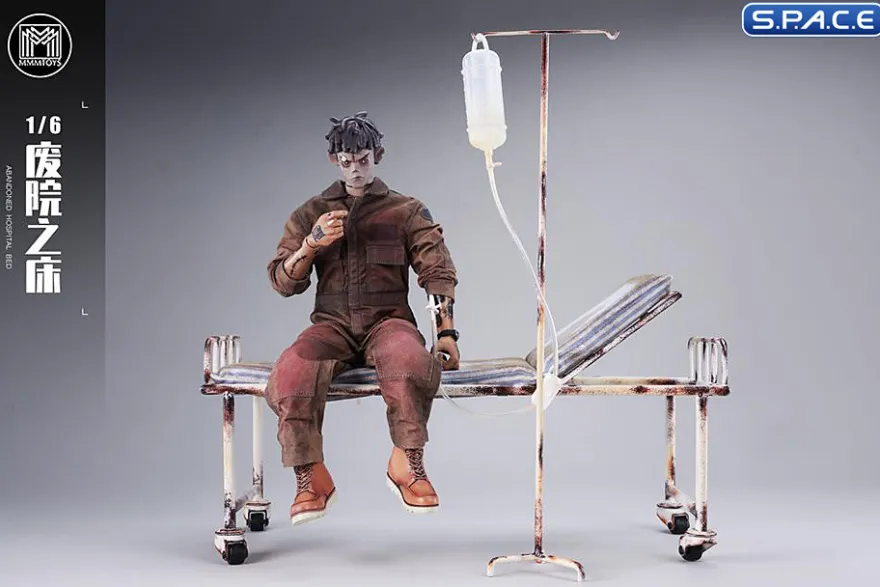 1/6 Scale Abandoned Hospital Bed