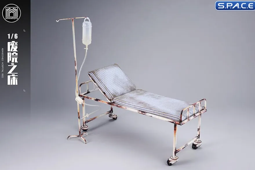 1/6 Scale Abandoned Hospital Bed