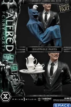 1/4 Scale Alfred Pennyworth Throne Legacy Statue