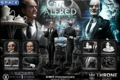 1/4 Scale Alfred Pennyworth Throne Legacy Statue