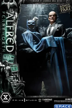 1/4 Scale Alfred Pennyworth Throne Legacy Statue
