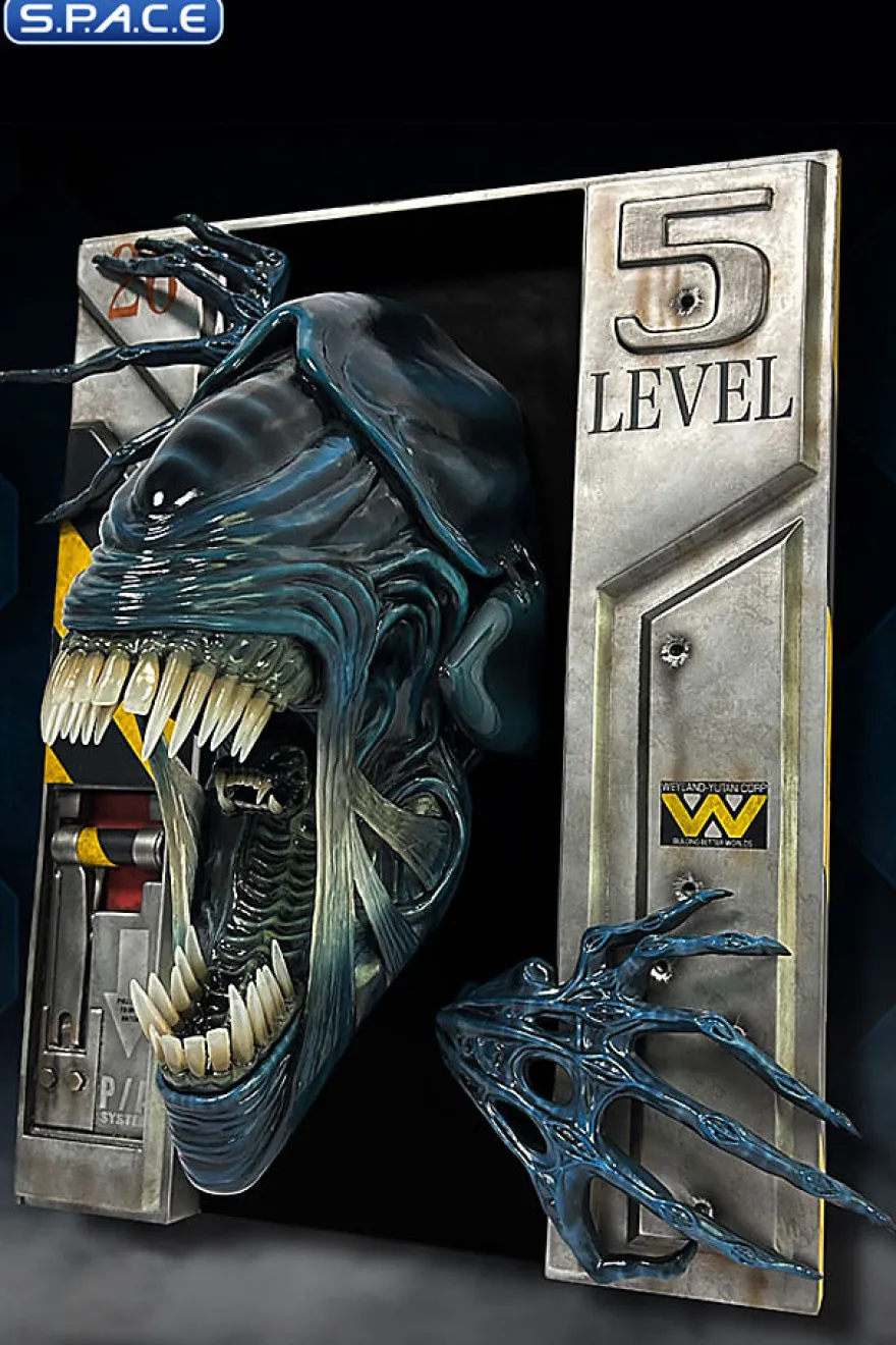 1/2 Scale Alien Queen Wall Sculpture