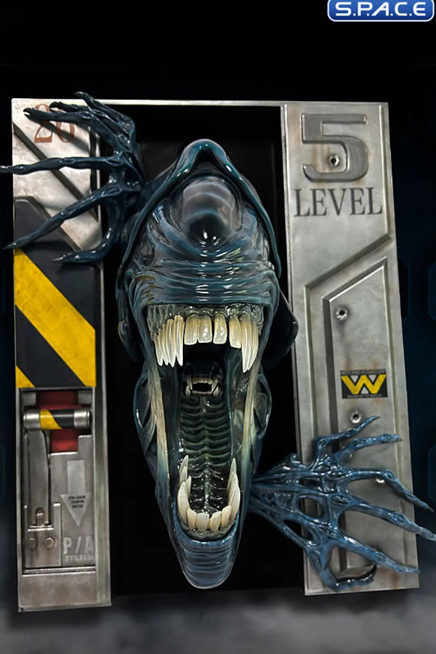 1/2 Scale Alien Queen Wall Sculpture