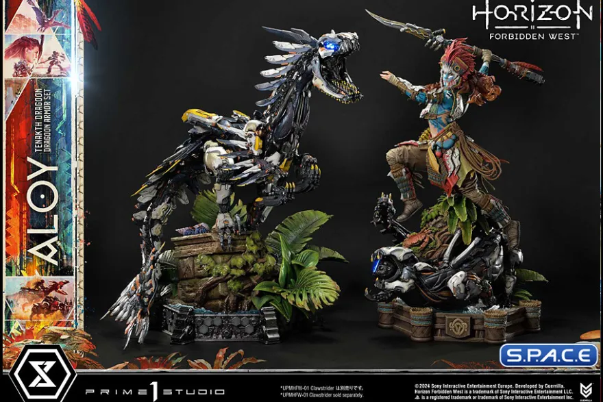 1/4 Scale Aloy Tenakth Dragoon Armor Ultimate Premium Masterline Statue