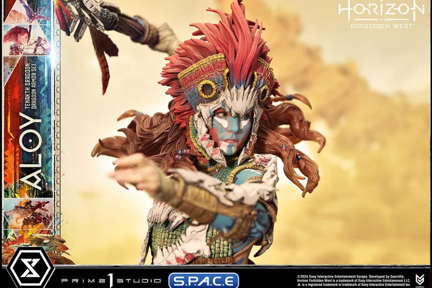 1/4 Scale Aloy Tenakth Dragoon Armor Ultimate Premium Masterline Statue