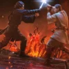 1/10 Scale Anakin vs. Obi-Wan Art Scale Statue