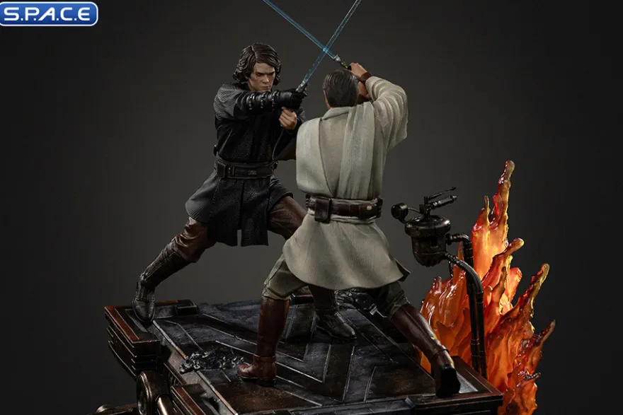 1/10 Scale Anakin vs. Obi-Wan Art Scale Statue