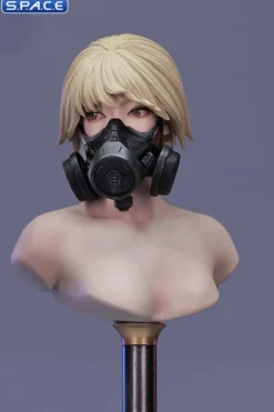 1/6 Scale Anna »The Border Hunter« Head Sculpt with gas mask