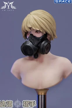 1/6 Scale Anna »The Border Hunter« Head Sculpt with gas mask