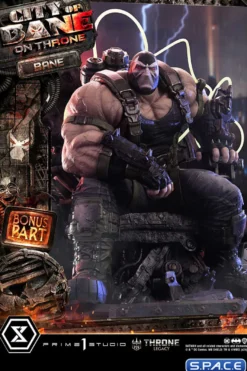 1/4 Scale Bane on Throne from Batman: City of Bane Deluxe Throne Legacy Statue