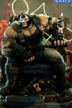 1/4 Scale Bane on Throne from Batman: City of Bane Deluxe Throne Legacy Statue