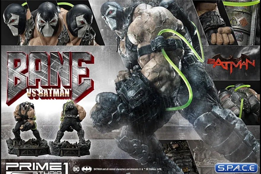 1/3 Scale Bane vs. Batman