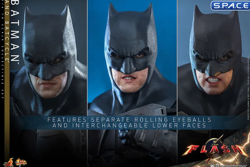 1/6 Scale Batman & Batcycle Movie Masterpiece Set MMS705