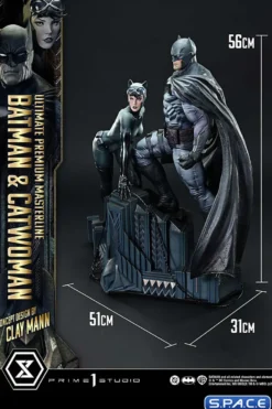 1/4 Scale Batman & Catwoman »Concept by Clay Mann« Ultimate Premium Masterline Statue