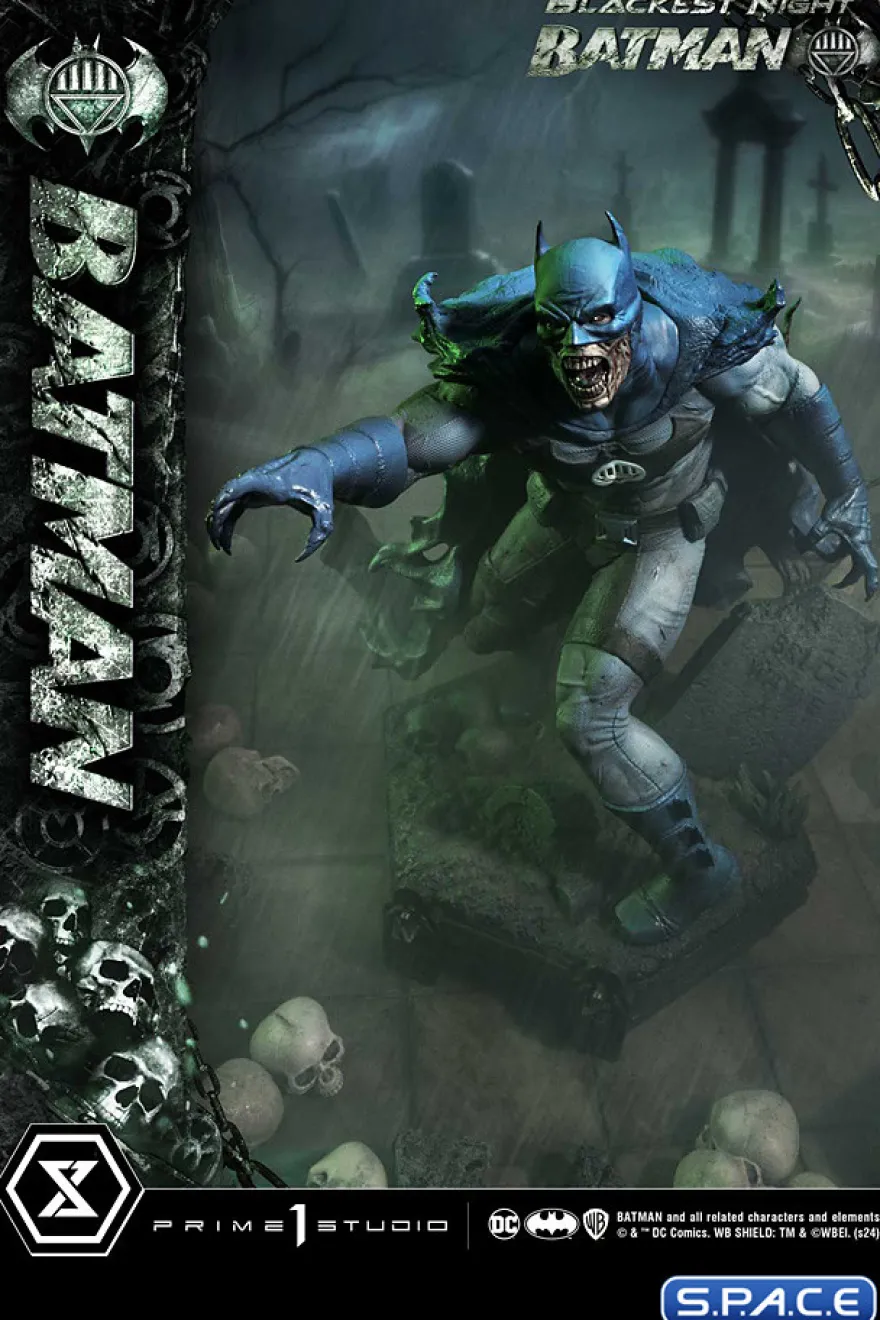 1/4 Scale Batman from Blackest Night Premium Masterline Statue