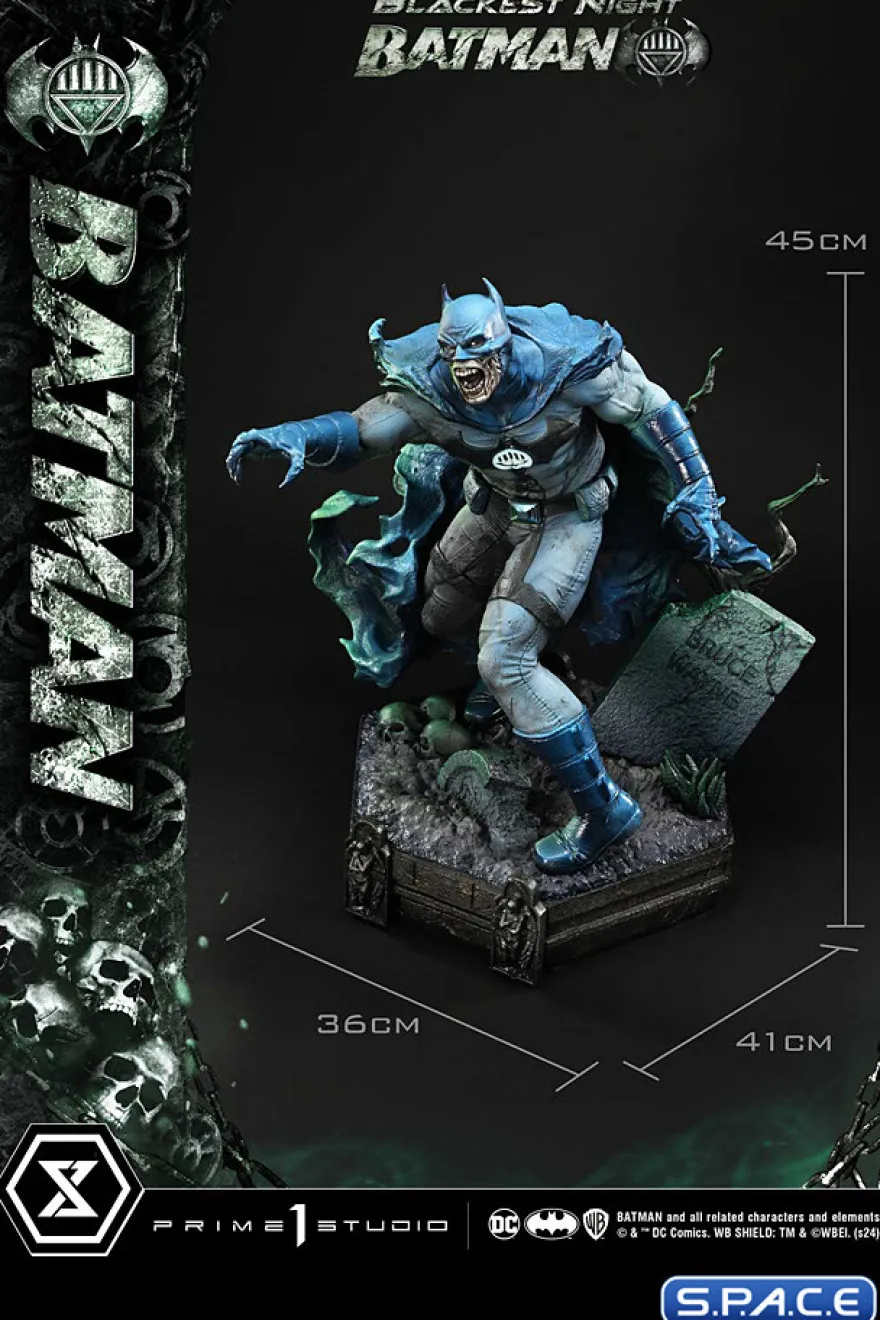 1/4 Scale Batman from Blackest Night Premium Masterline Statue