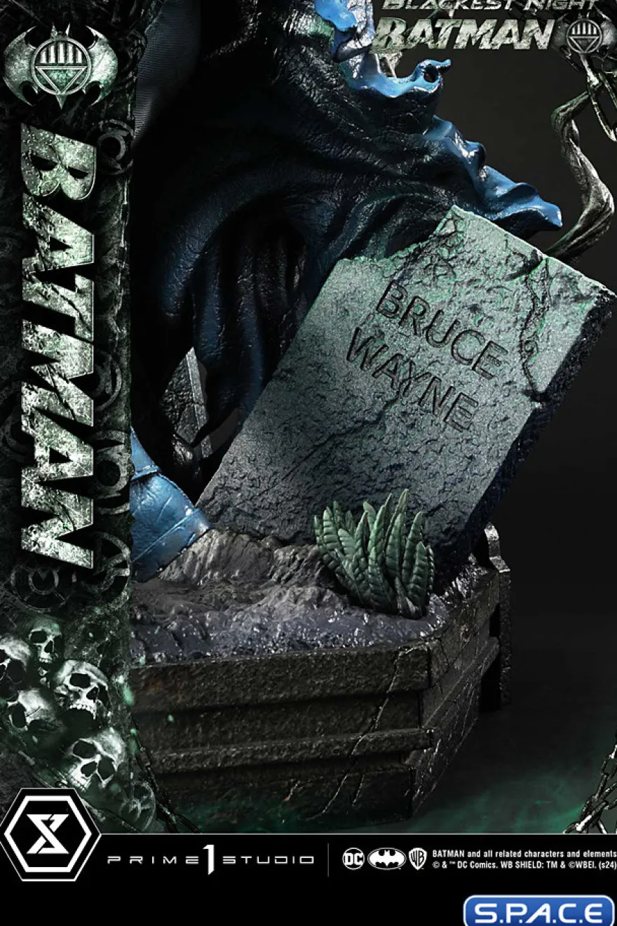 1/4 Scale Batman from Blackest Night Premium Masterline Statue