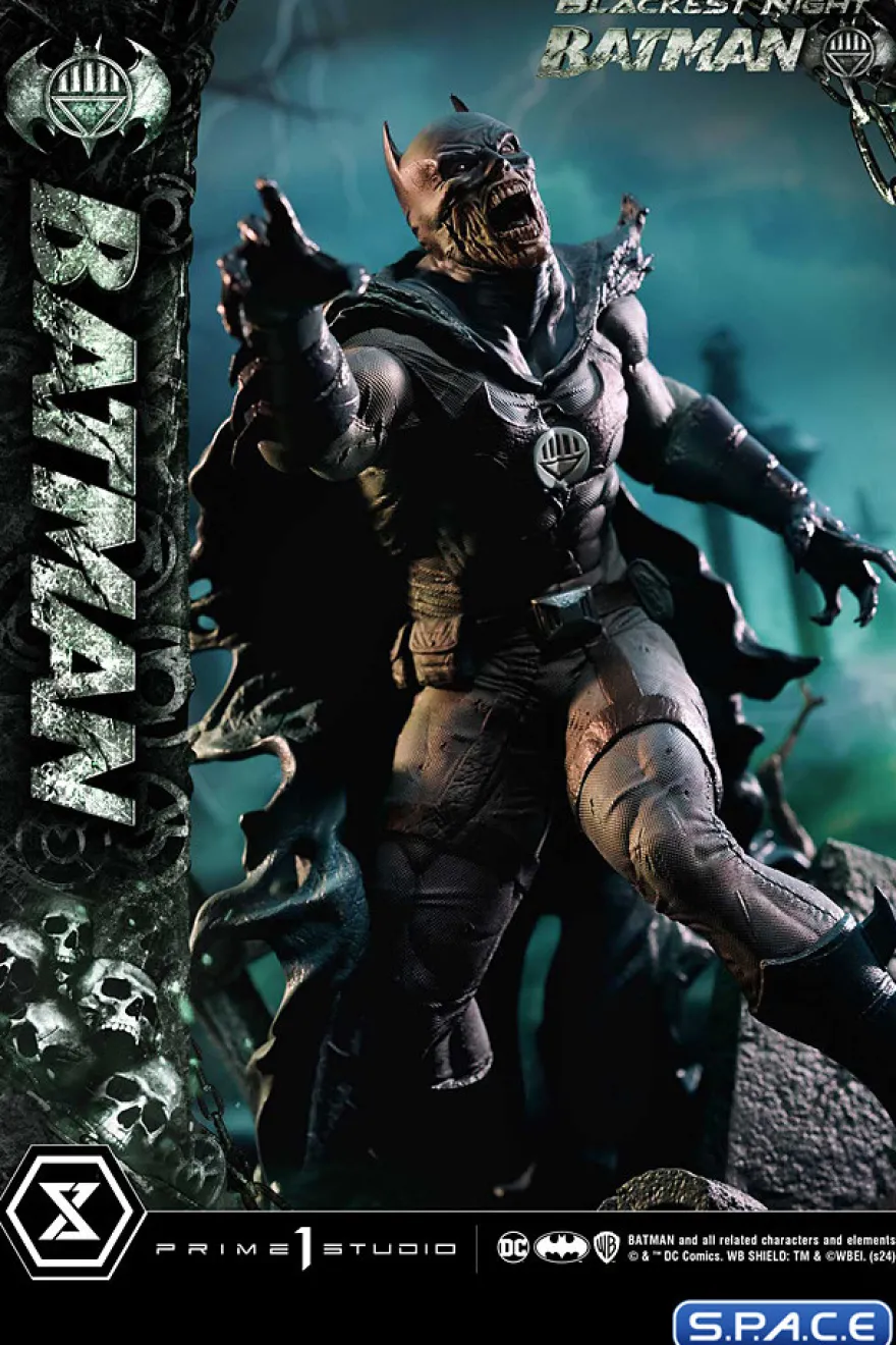 1/4 Scale Batman from Blackest Night Premium Masterline Statue