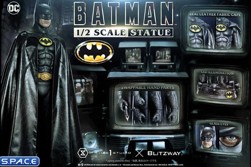 1/2 Scale Batman High Definition Museum Masterline Statue