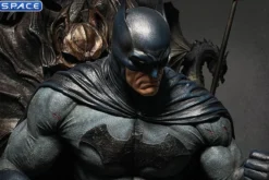 1/4 Scale Batman on Throne Statue - Premium Version