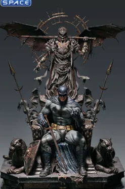1/4 Scale Batman on Throne Statue - Premium Version