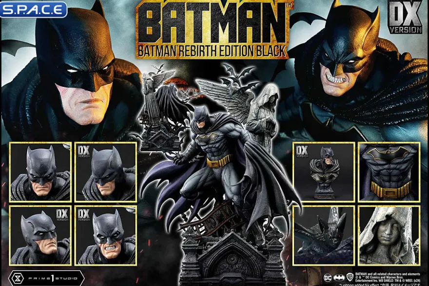 1/4 Scale Batman Rebirth Deluxe Ultimate Premium Masterline Statue