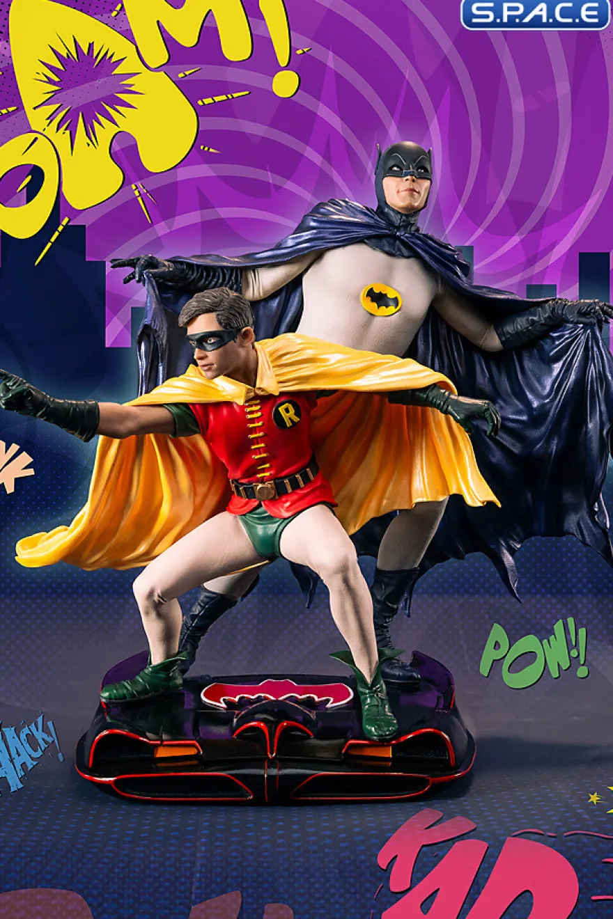 1/8 Scale Batman & Robin PVC Diorama from Batman Classic TV Series