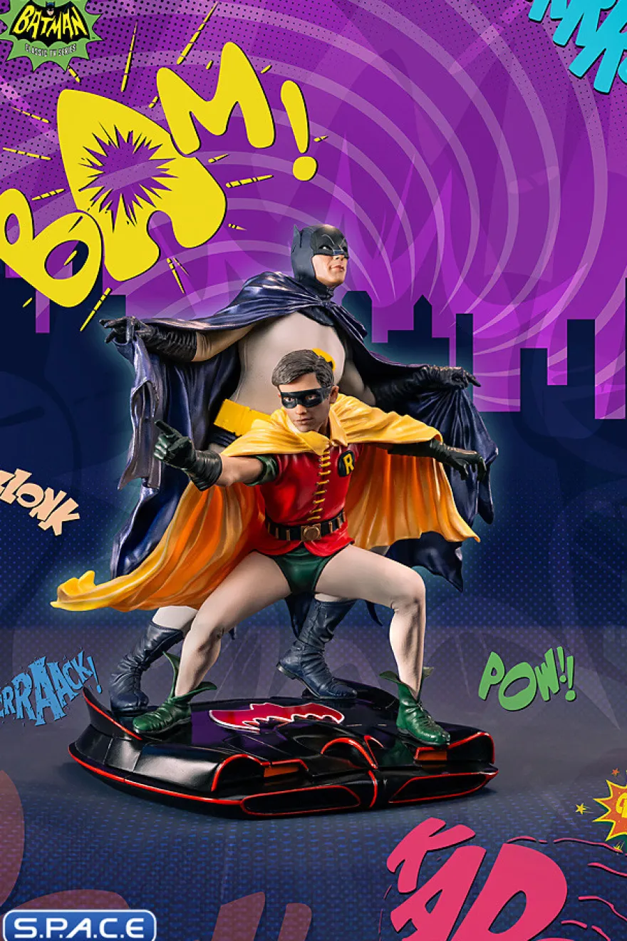 1/8 Scale Batman & Robin PVC Diorama from Batman Classic TV Series