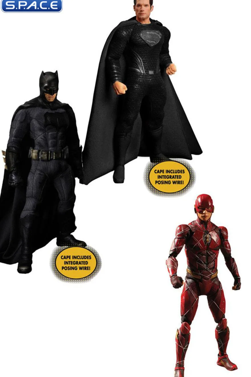 1/12 Scale Batman, Superman & Flash One:12 Collective Deluxe Box Set
