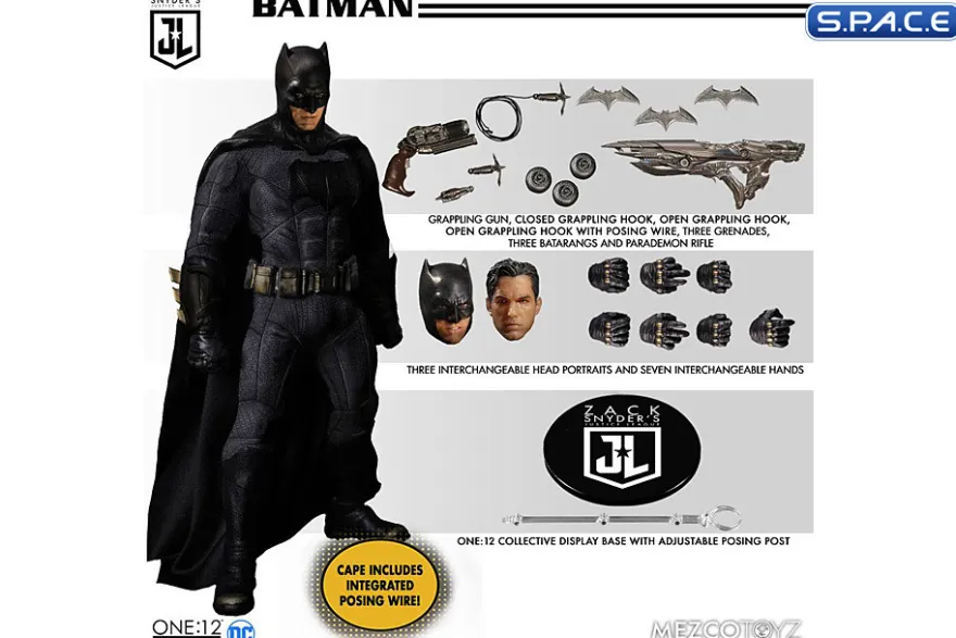 1/12 Scale Batman, Superman & Flash One:12 Collective Deluxe Box Set