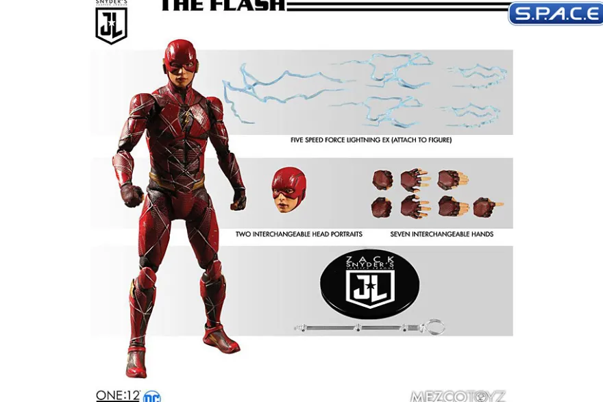 1/12 Scale Batman, Superman & Flash One:12 Collective Deluxe Box Set
