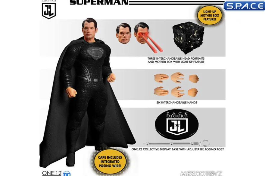 1/12 Scale Batman, Superman & Flash One:12 Collective Deluxe Box Set