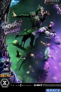 1/4 Scale Batman vs. Batman Who Laughs Deluxe Ultimate Premium Masterline Statue