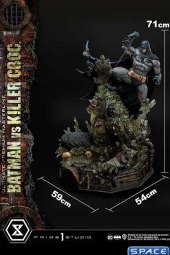 1/4 Scale Batman vs. Killer Croc Ultimate Premium Masterline Statue