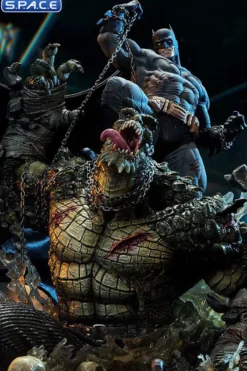 1/4 Scale Batman vs. Killer Croc Ultimate Premium Masterline Statue