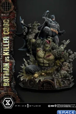 1/4 Scale Batman vs. Killer Croc Ultimate Premium Masterline Statue