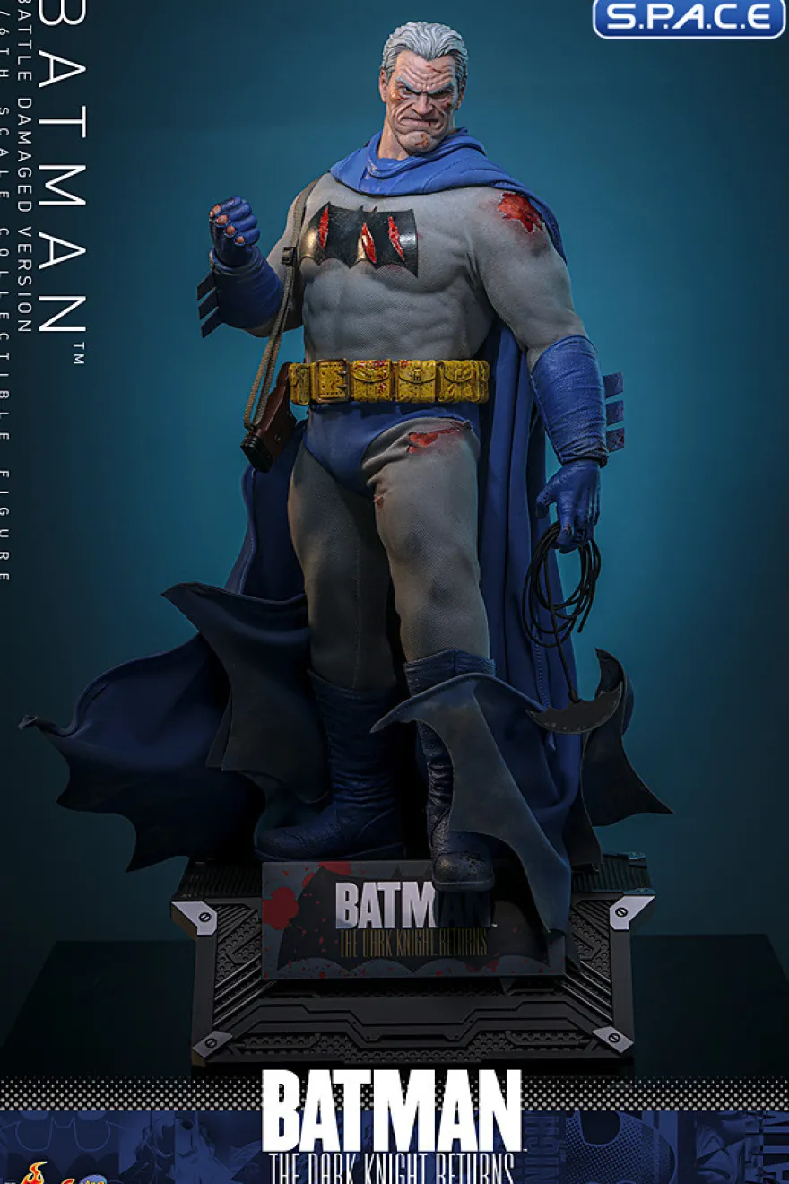 1/6 Scale Battle Damaged Batman Comic Masterpiece CMS031