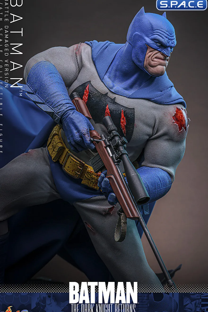 1/6 Scale Battle Damaged Batman Comic Masterpiece CMS031