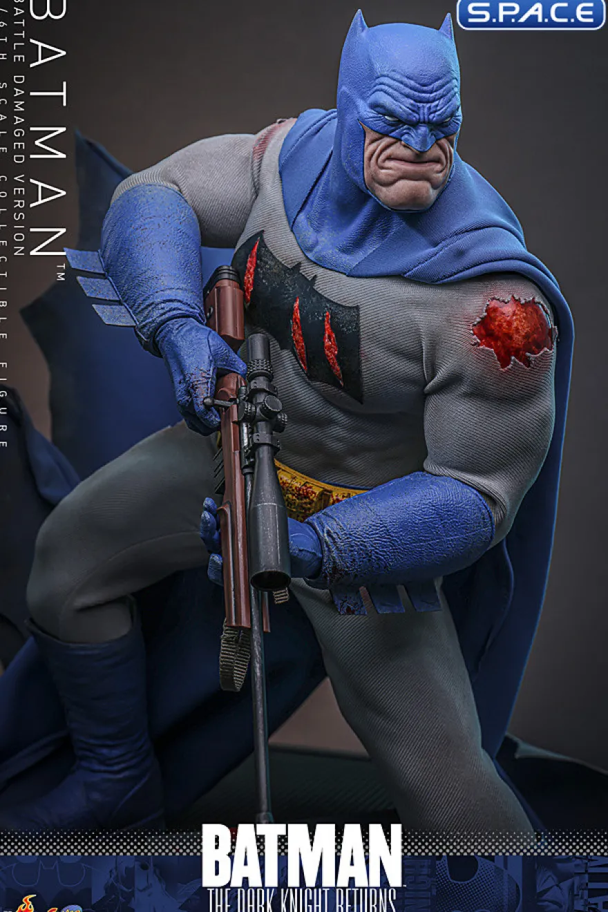 1/6 Scale Battle Damaged Batman Comic Masterpiece CMS031