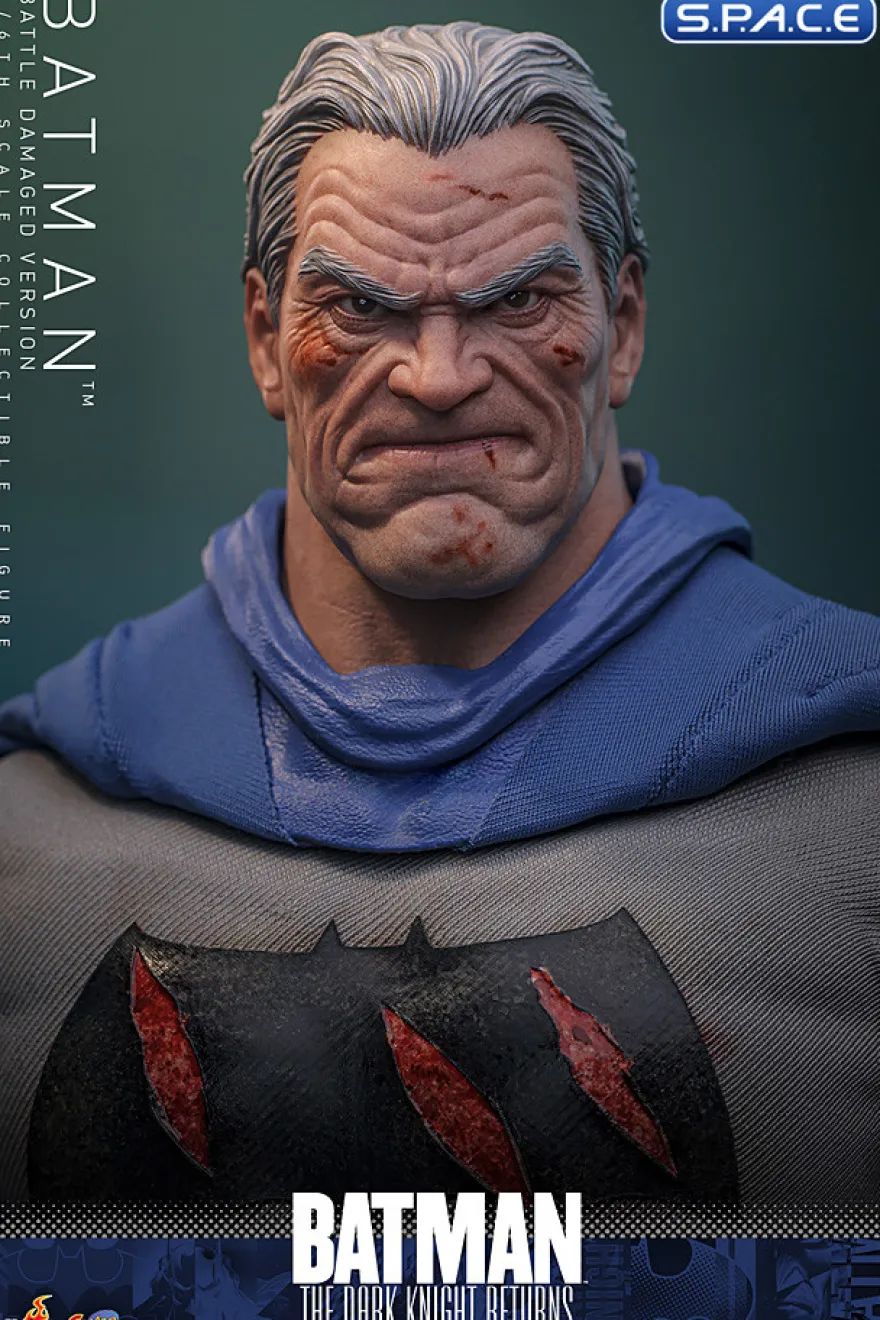 1/6 Scale Battle Damaged Batman Comic Masterpiece CMS031