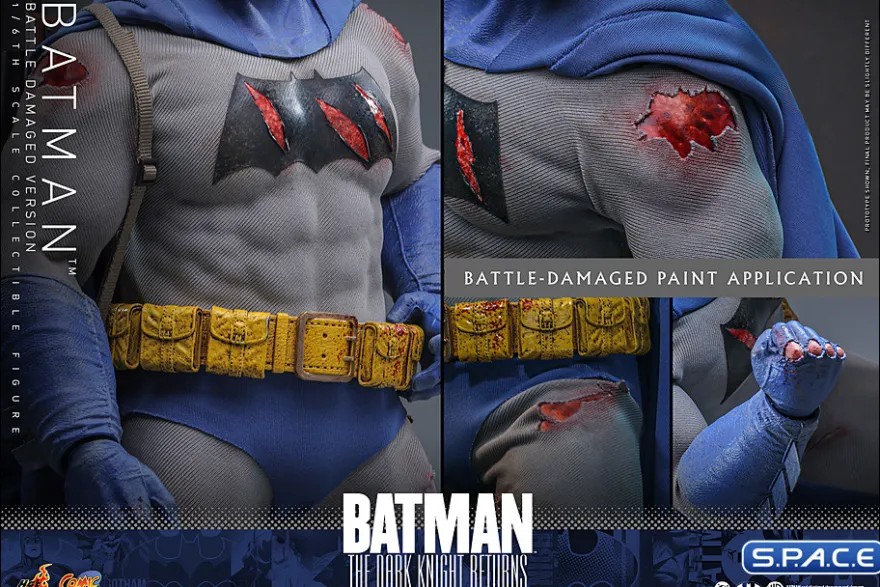 1/6 Scale Battle Damaged Batman Comic Masterpiece CMS031