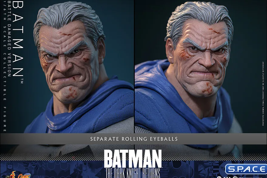 1/6 Scale Battle Damaged Batman Comic Masterpiece CMS031