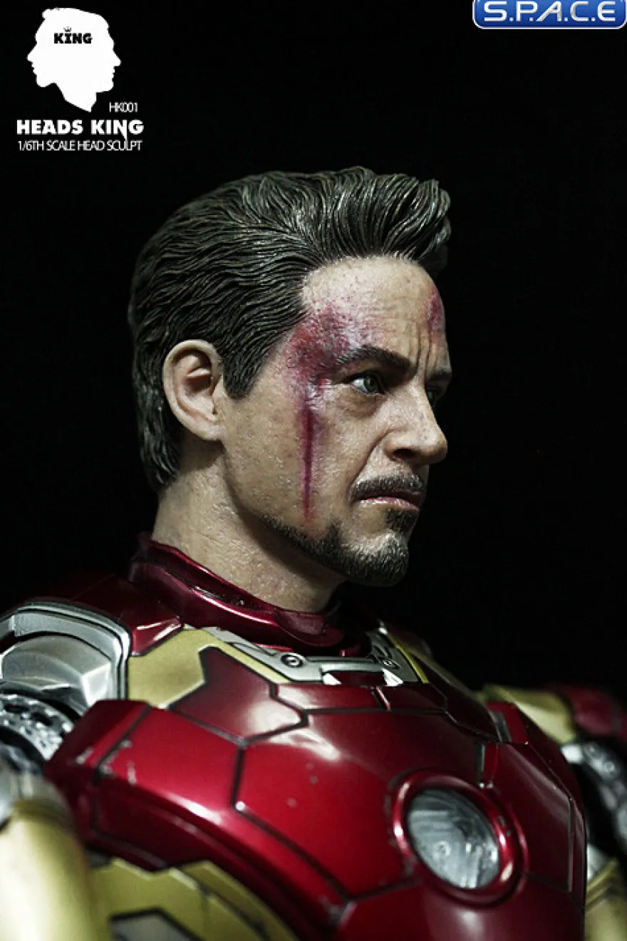 1/6 Scale battle damaged Tony