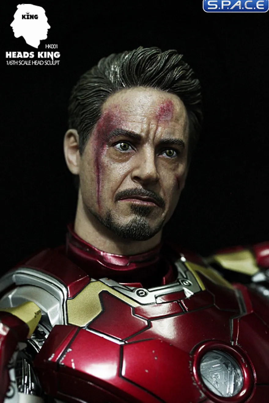 1/6 Scale battle damaged Tony
