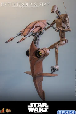 1/6 Scale Battle Droid and STAP Movie Masterpiece MMS887