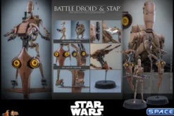 1/6 Scale Battle Droid and STAP Movie Masterpiece MMS887