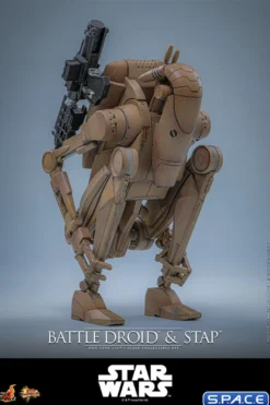 1/6 Scale Battle Droid and STAP Movie Masterpiece MMS887
