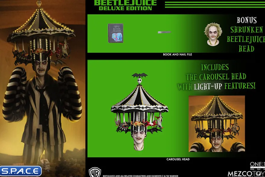 1/12 Scale Beetlejuice One:12 Collective Deluxe
