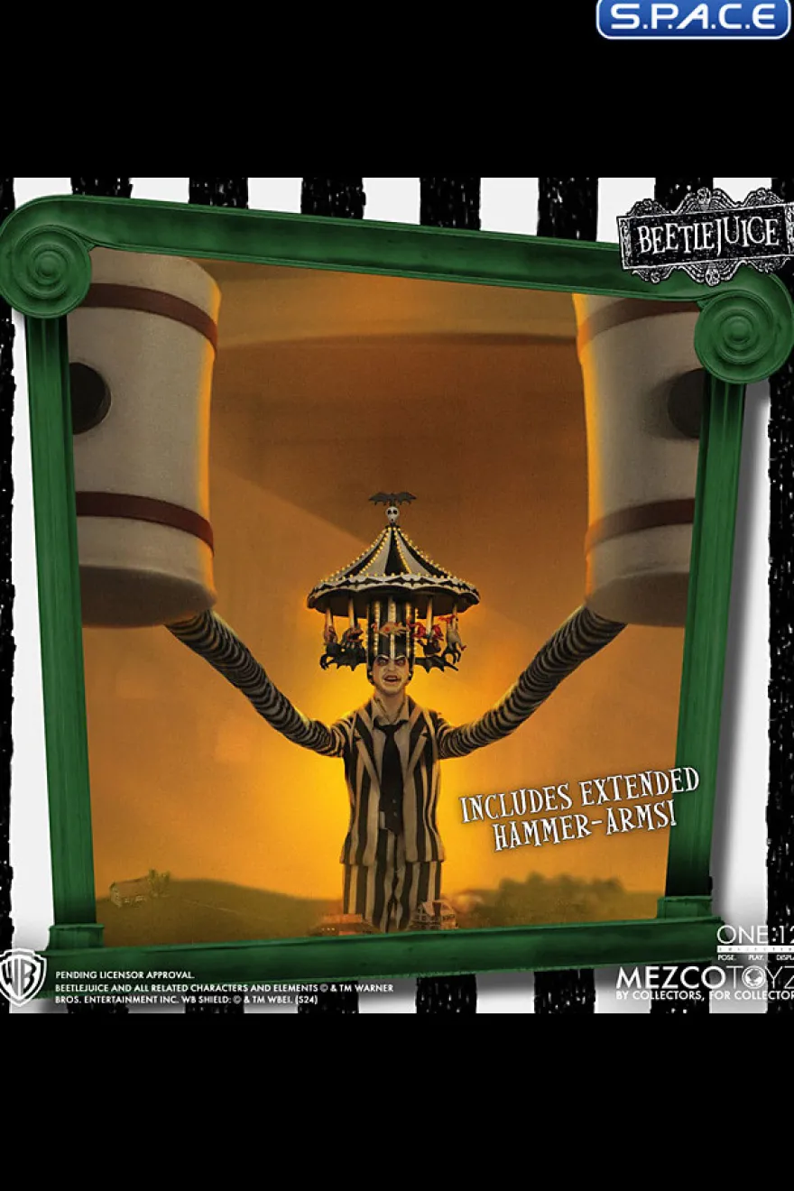 1/12 Scale Beetlejuice One:12 Collective Deluxe