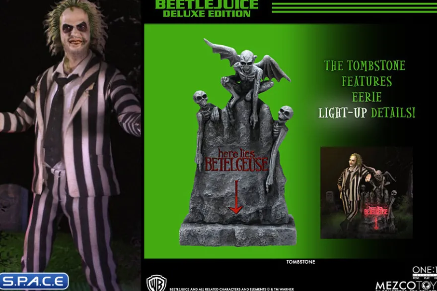 1/12 Scale Beetlejuice One:12 Collective Deluxe